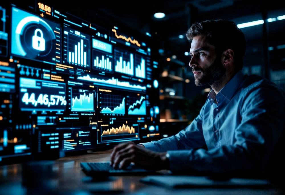 Outsourced IT and Cybersecurity illustration